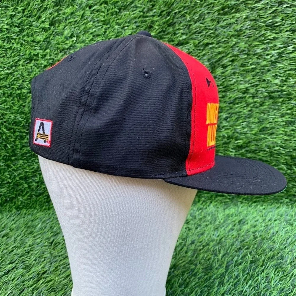 Davey Allison NASCAR Hat‎ Snapback Cap Vintage 90s Racing Checkered Flag 28